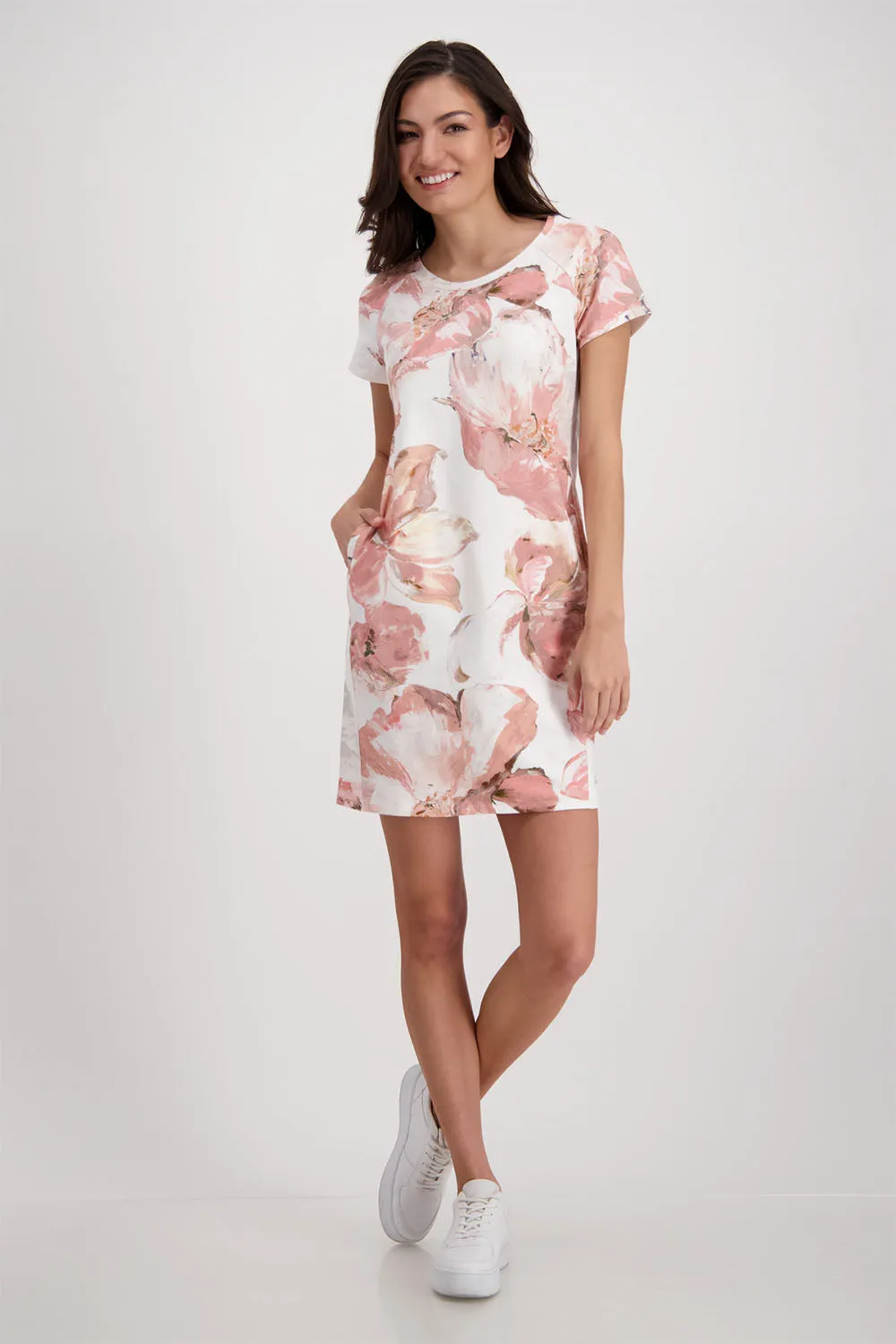 Monari Flowers Sweater Dress M406969