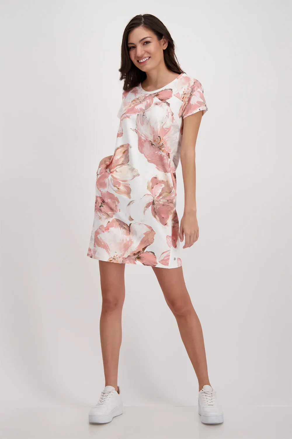 Monari Flowers Sweater Dress M406969