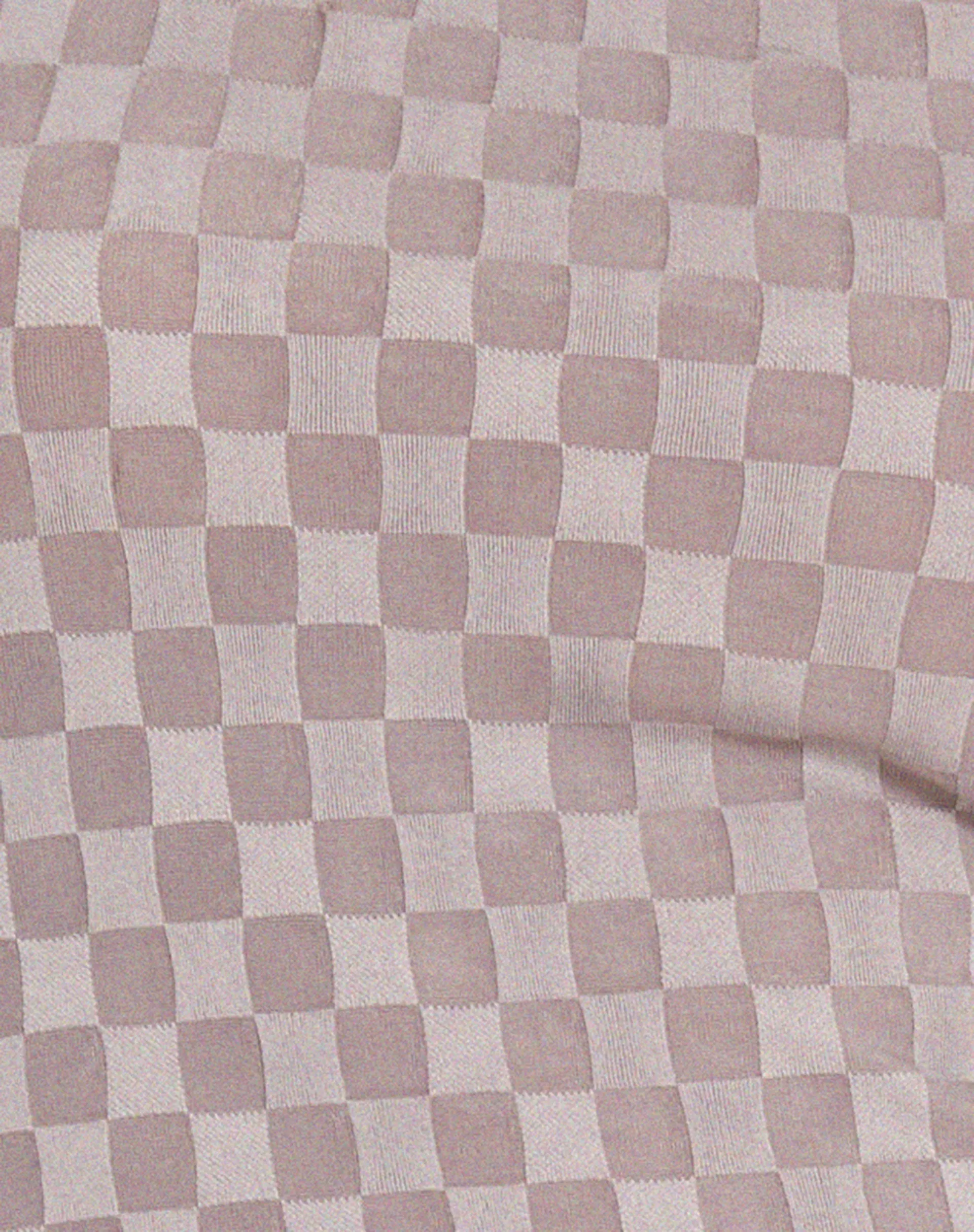 Monlo Vest Top in Check Grey