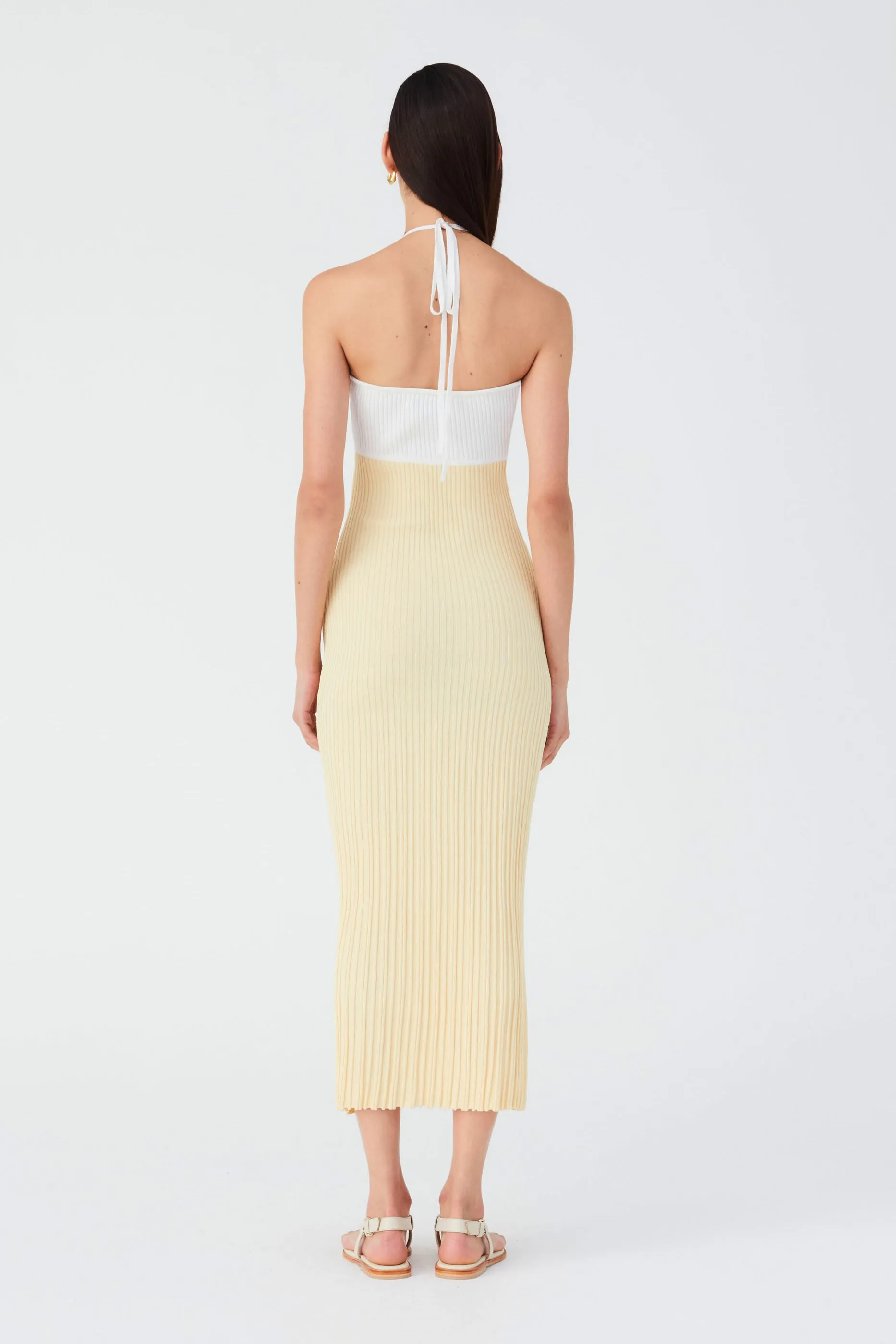 MORWENNA KNIT MIDI DRESS