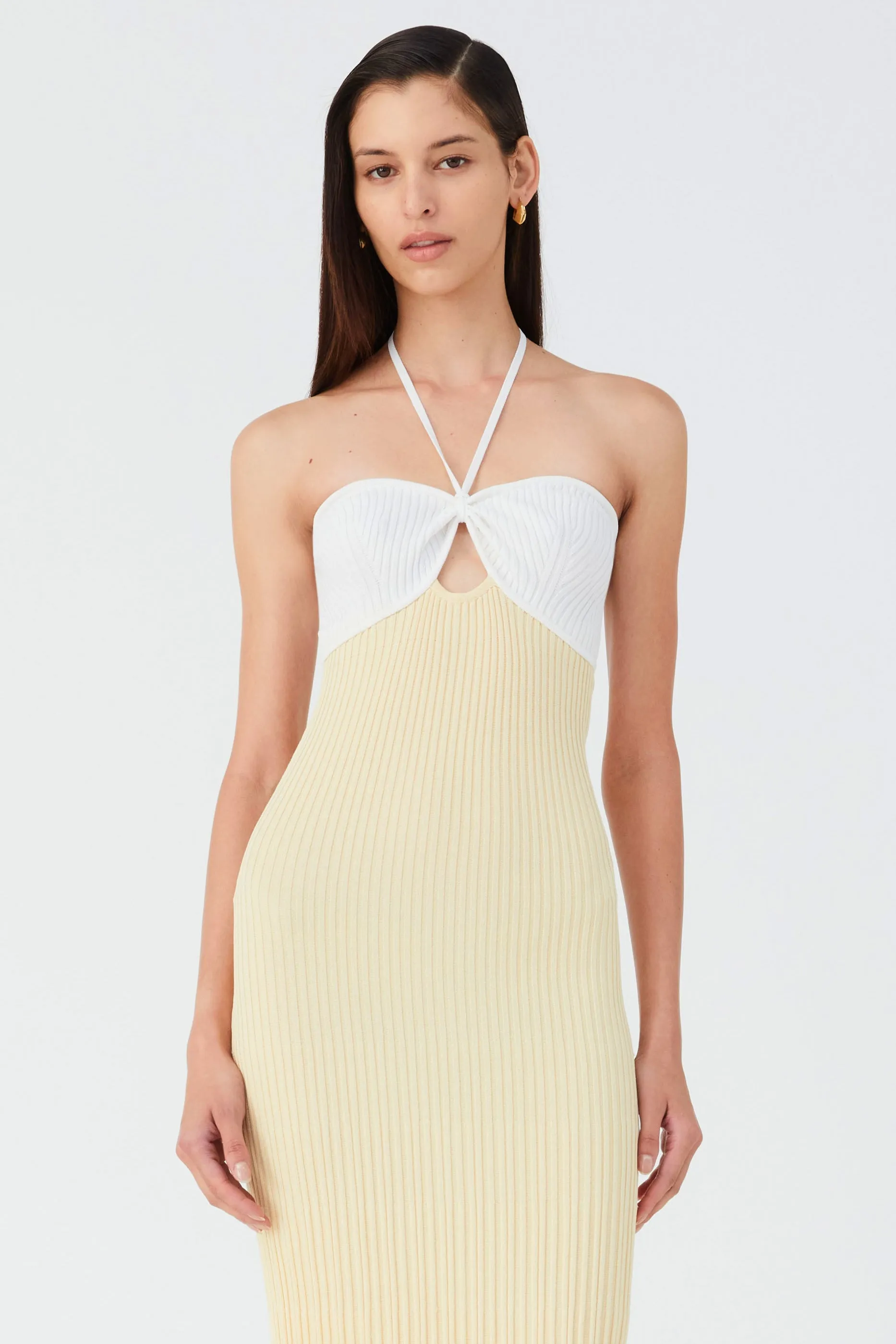 MORWENNA KNIT MIDI DRESS