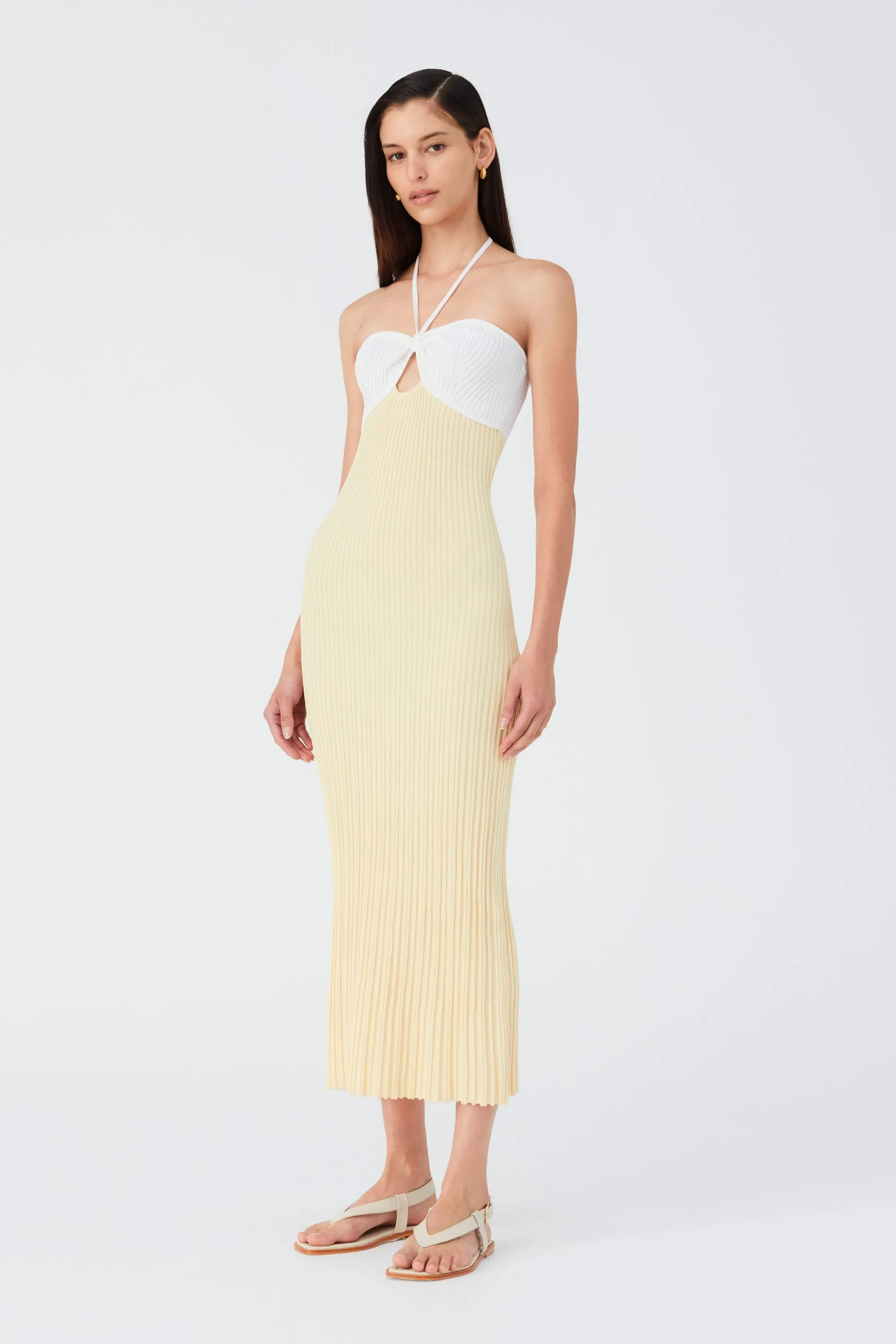 MORWENNA KNIT MIDI DRESS