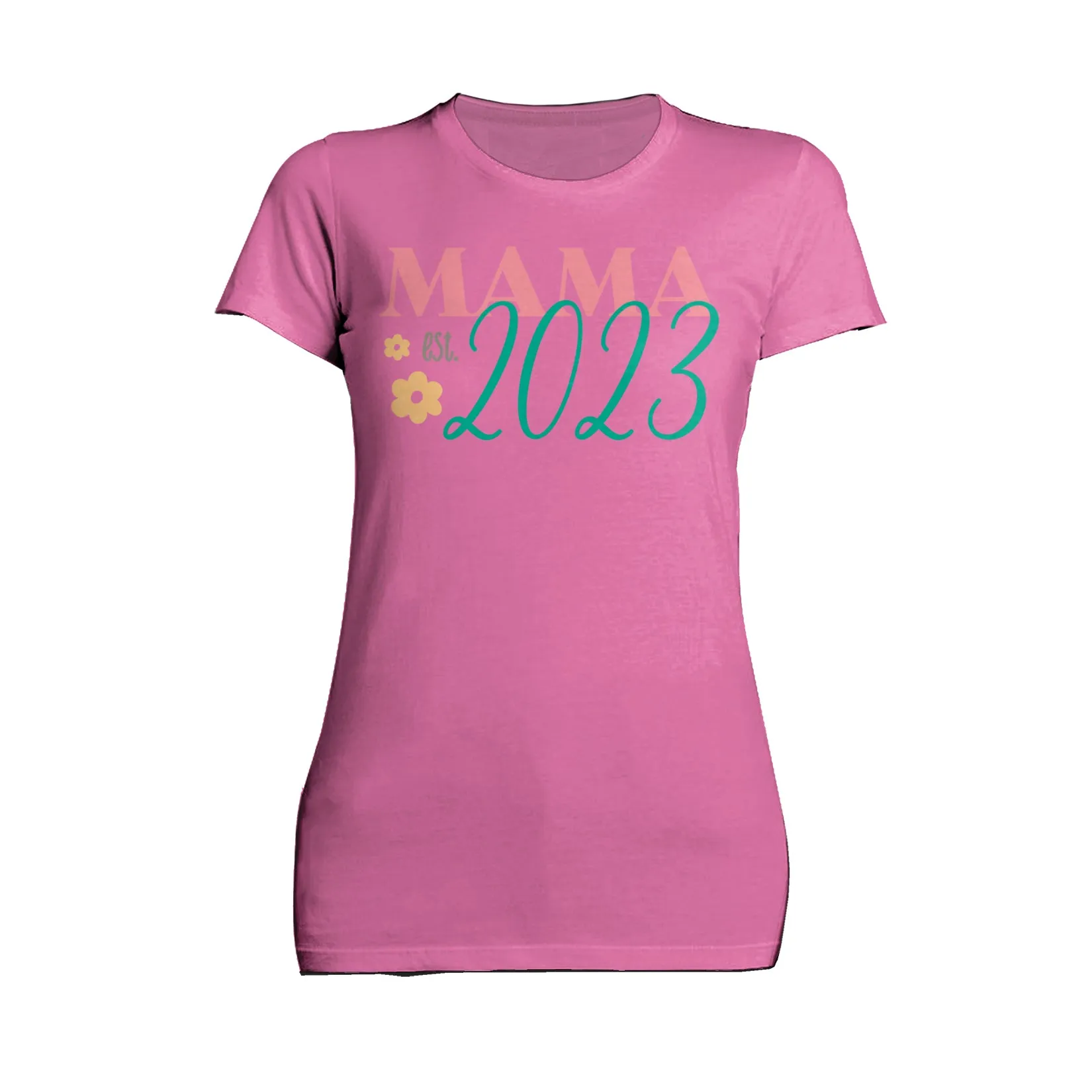 Mother's Day Mama est 2023 Women's T-Shirt