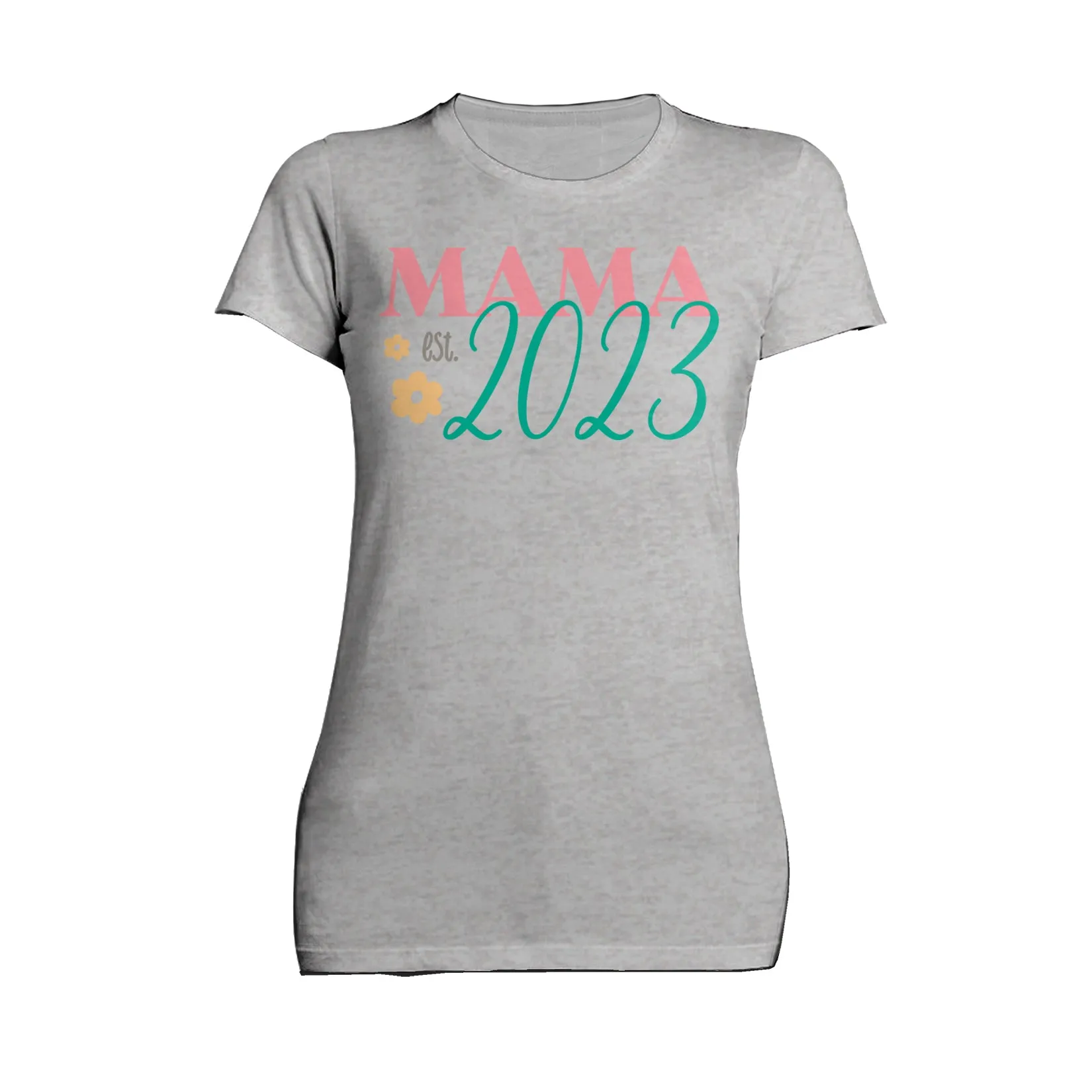 Mother's Day Mama est 2023 Women's T-Shirt