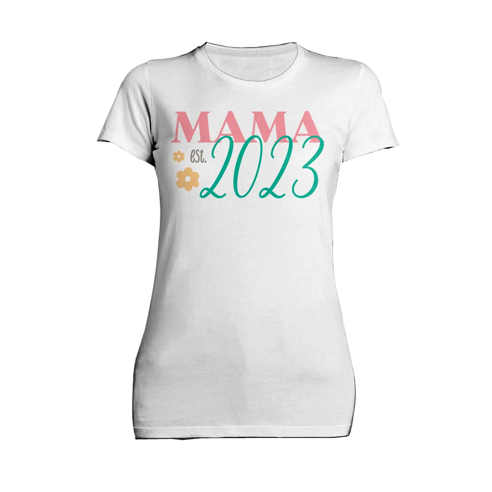 Mother's Day Mama est 2023 Women's T-Shirt