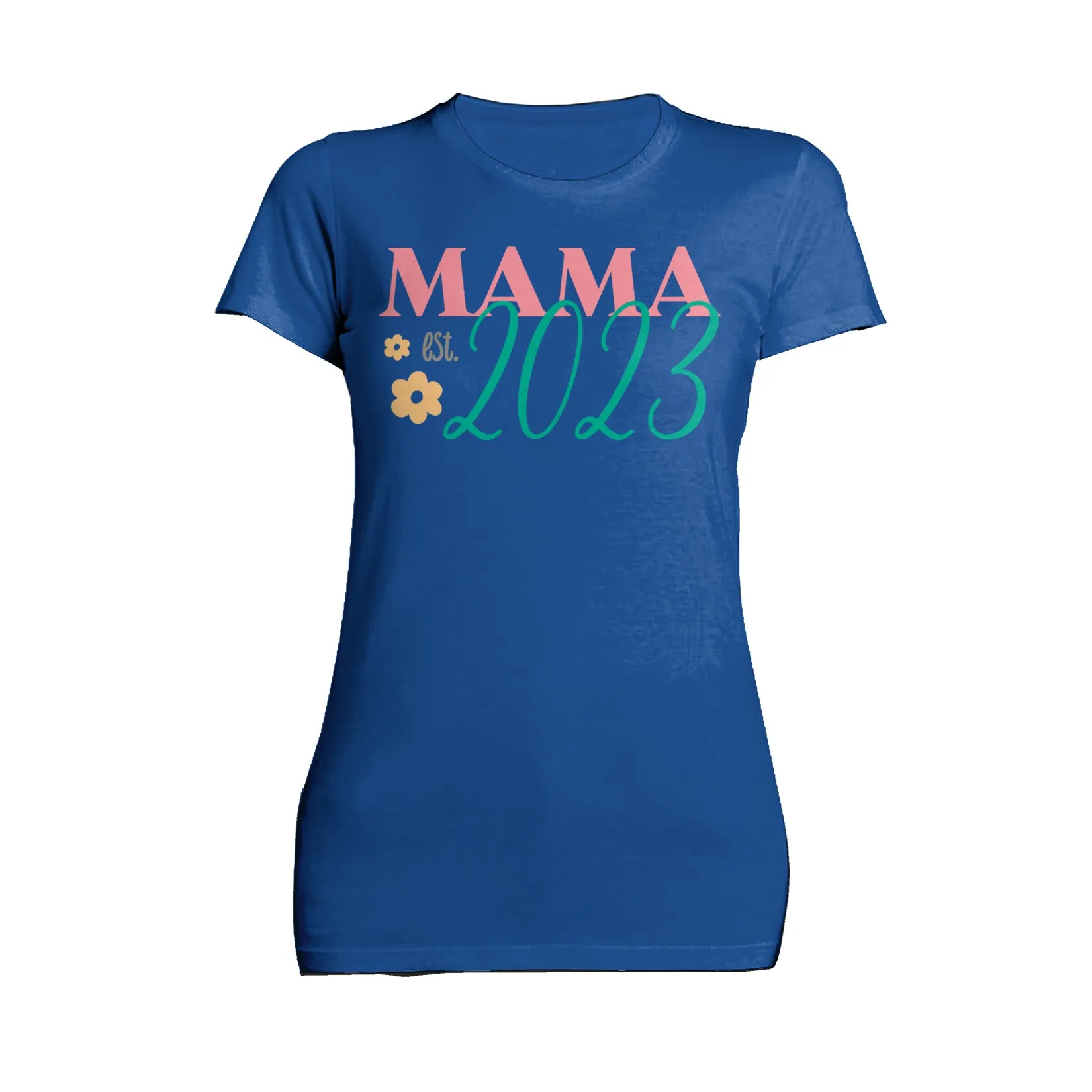 Mother's Day Mama est 2023 Women's T-Shirt