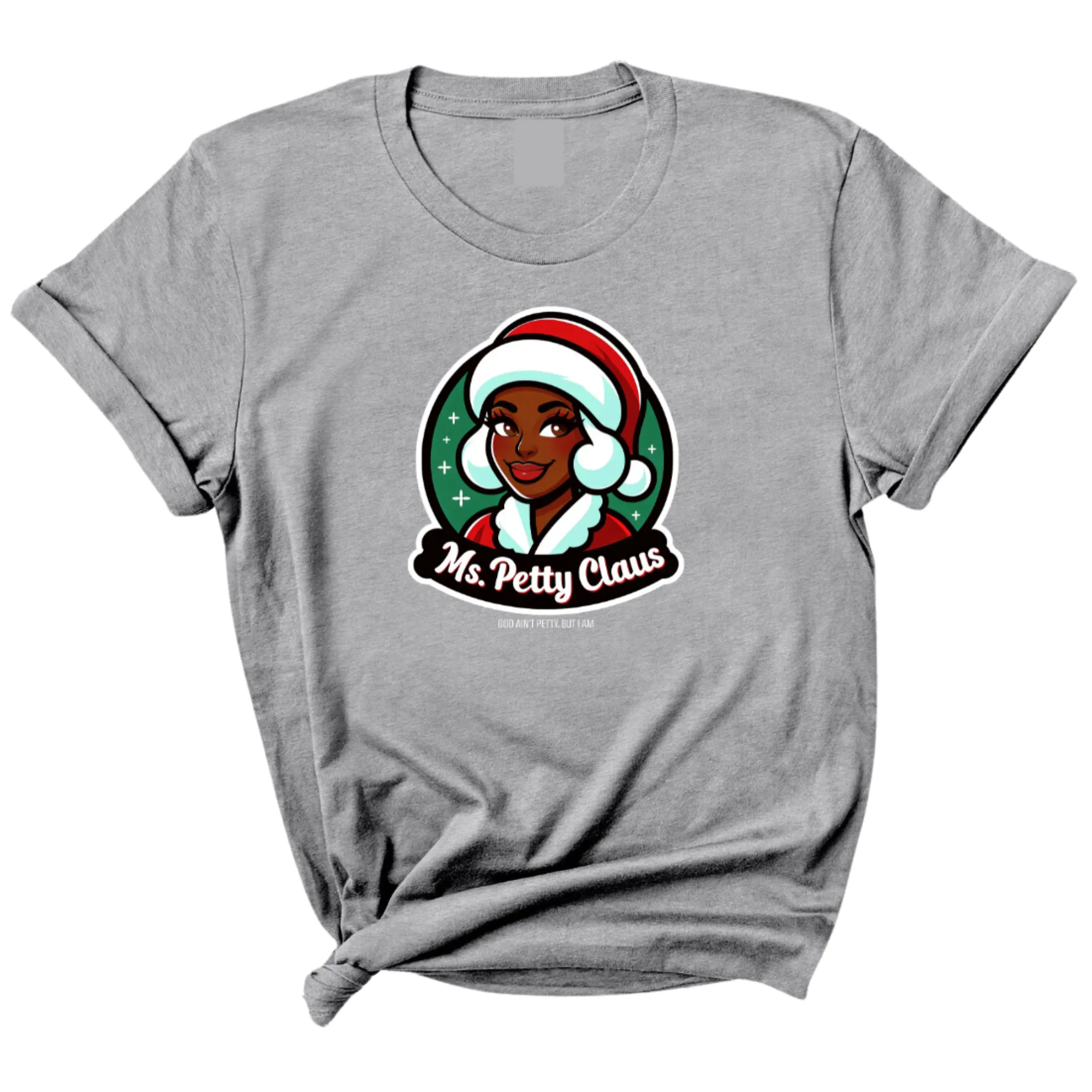Ms. Petty Claus Image Unisex Tee