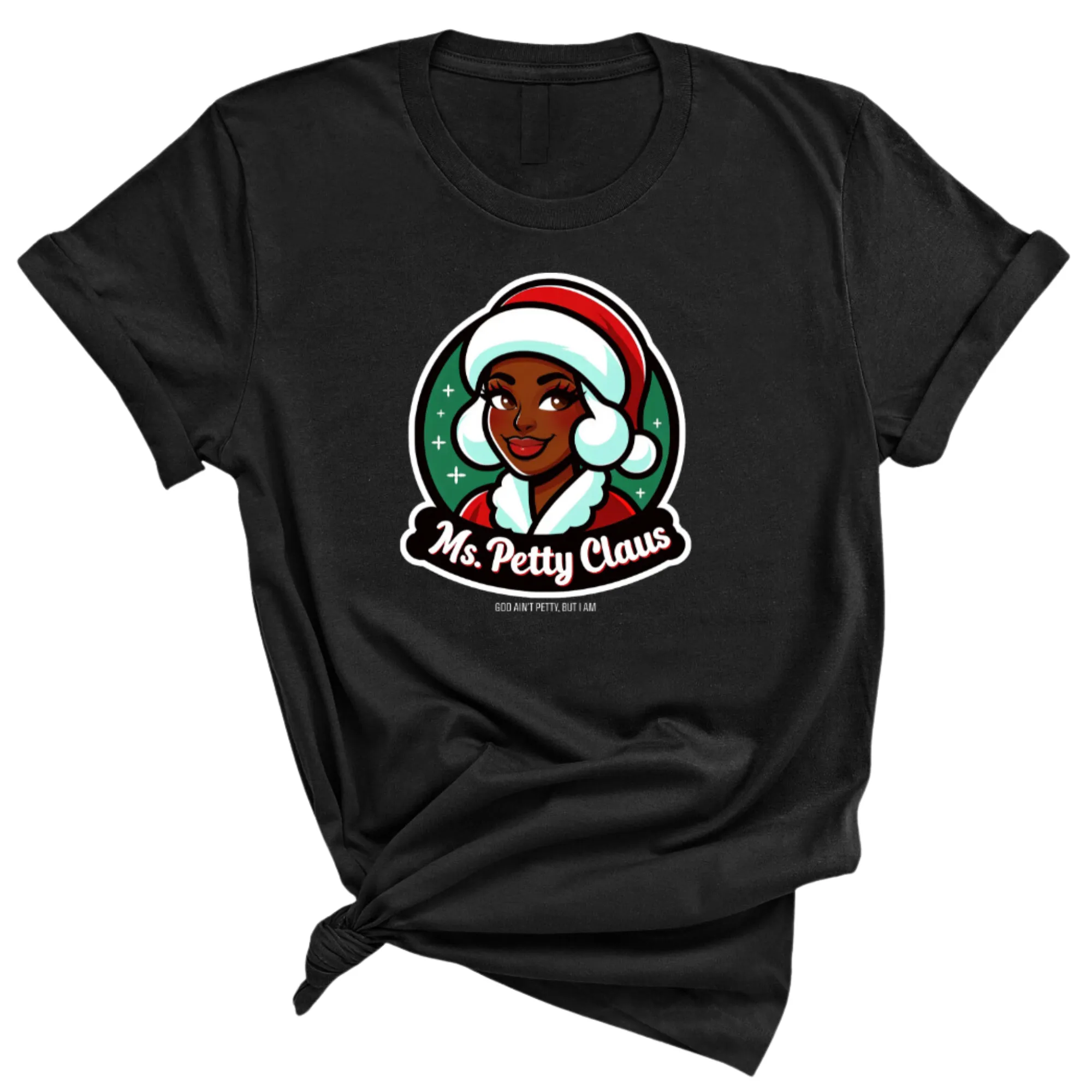 Ms. Petty Claus Image Unisex Tee