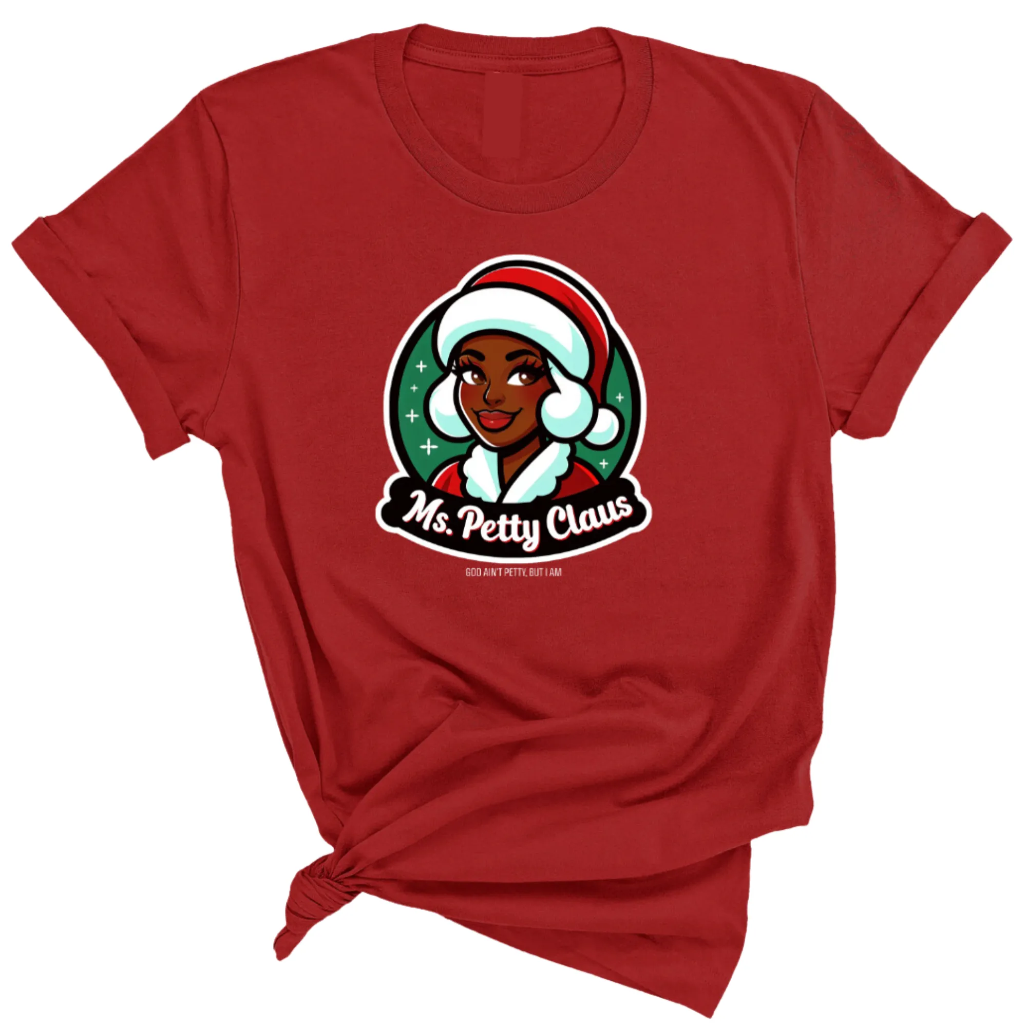 Ms. Petty Claus Image Unisex Tee