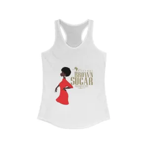 Natural Black Sugar Racerback Tank (Womens)