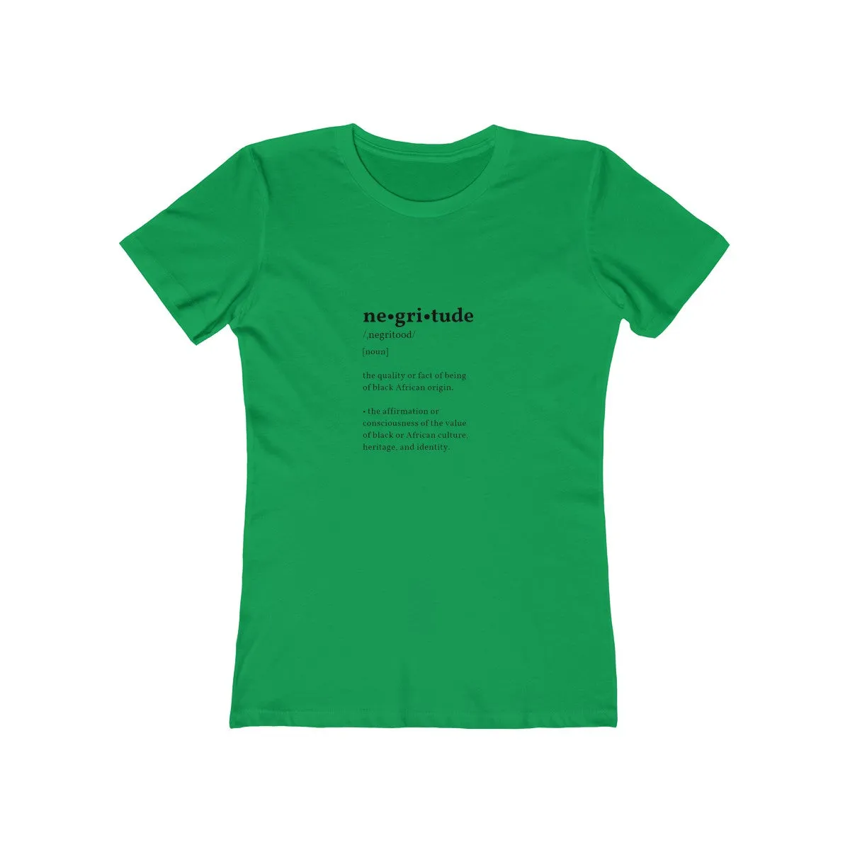 NEGRITUDE <br> women's boyfriend tee
