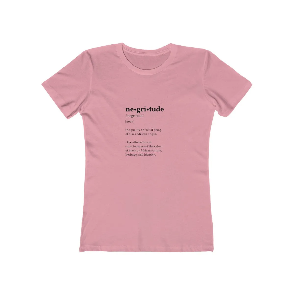 NEGRITUDE <br> women's boyfriend tee