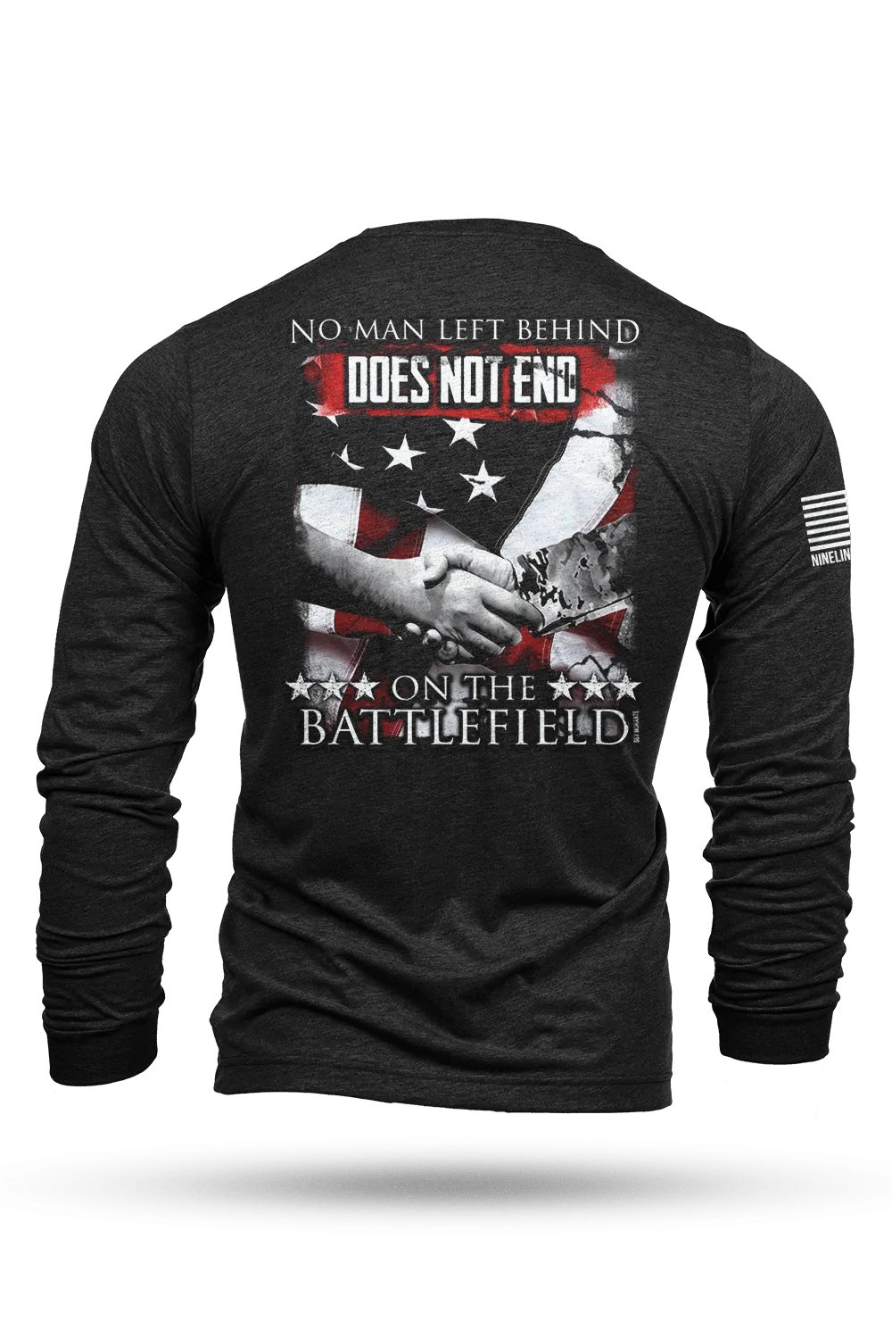 No Man Left Behind - Nine Line Foundation - Long-Sleeve Shirt