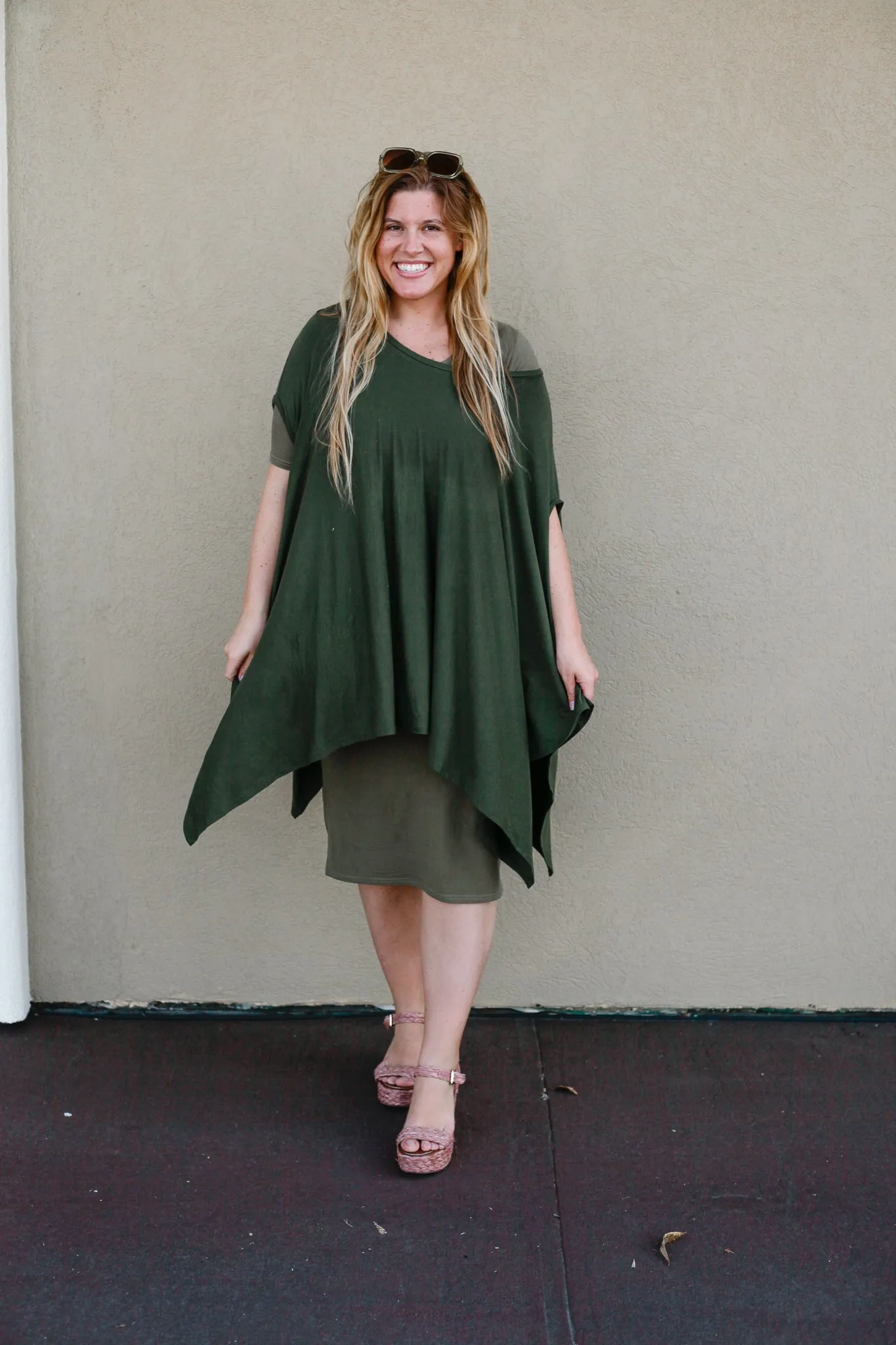 Nola Bodycon Midi Dress (Curve)