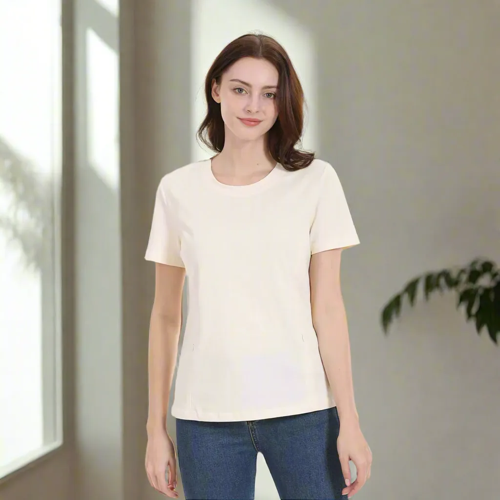Nursing   Maternity Short Sleeve Shirt