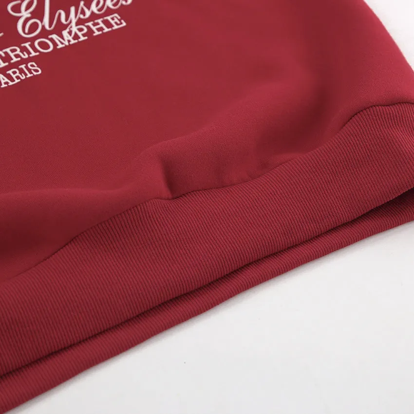 O-Neck Long Sleeve Pullover Top