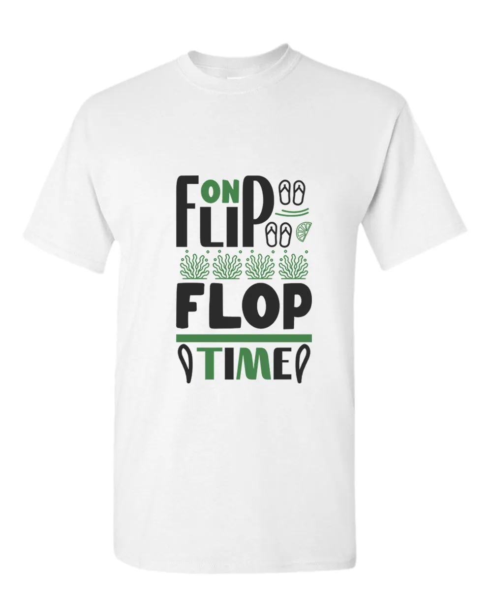 On flip flop time t-shirt, summer t-shirt, beach party t-shirt
