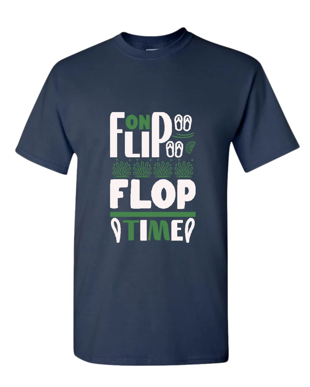 On flip flop time t-shirt, summer t-shirt, beach party t-shirt