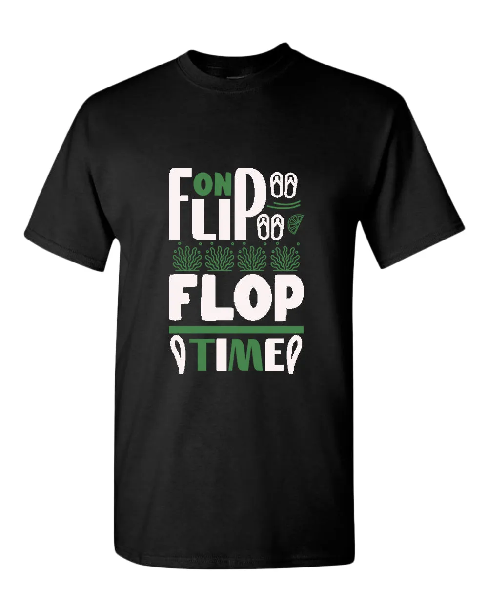 On flip flop time t-shirt, summer t-shirt, beach party t-shirt