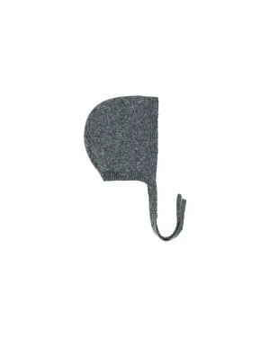 ORGANIC Knit Bonnet || Heathered Indigo
