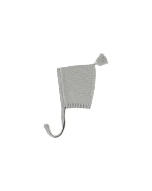 ORGANIC Knit Pixie Bonnet || Dusty Blue