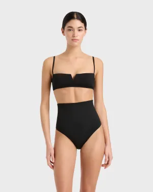Paris Bikini Top - Black