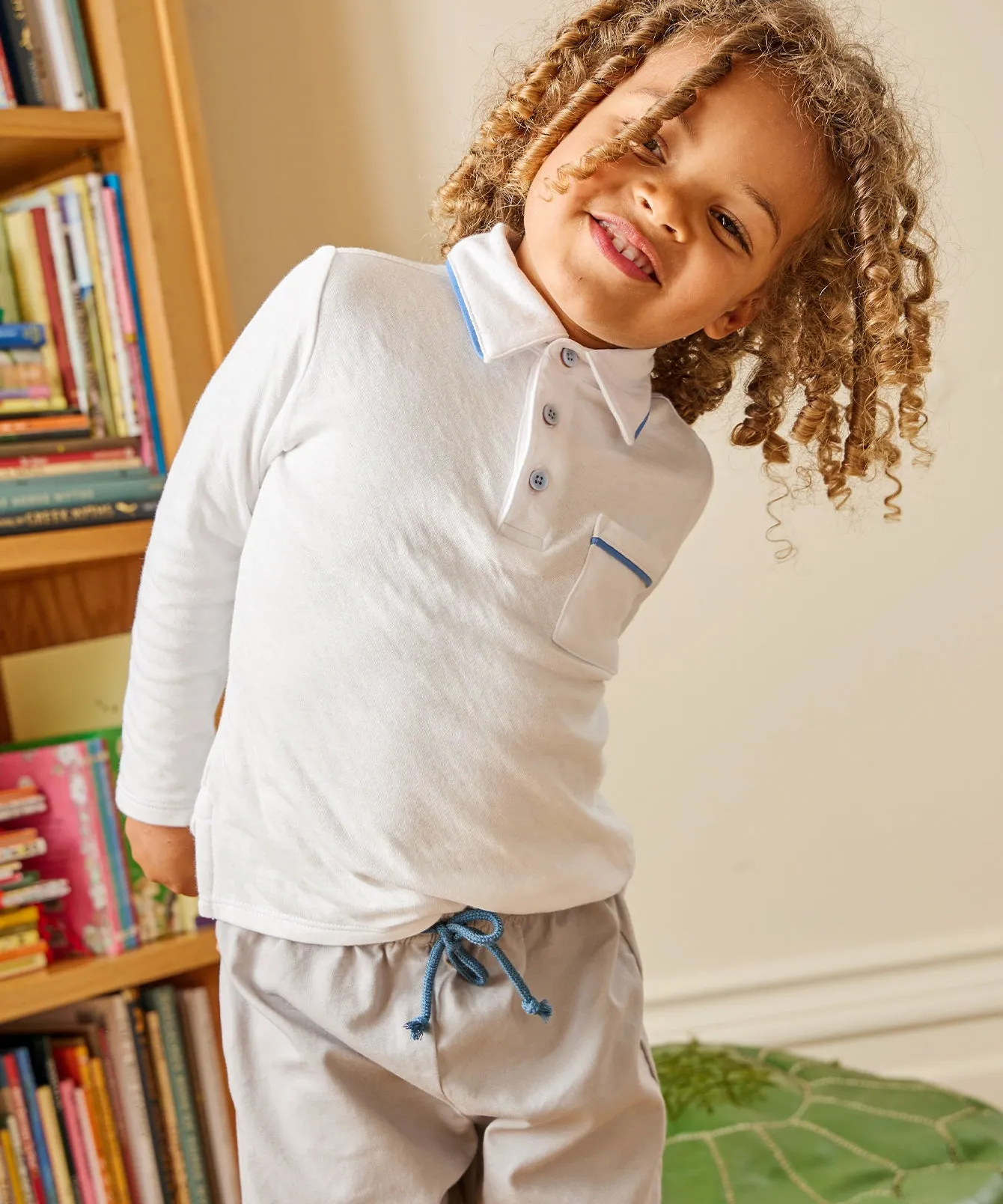Parker Polo, Blue Piping