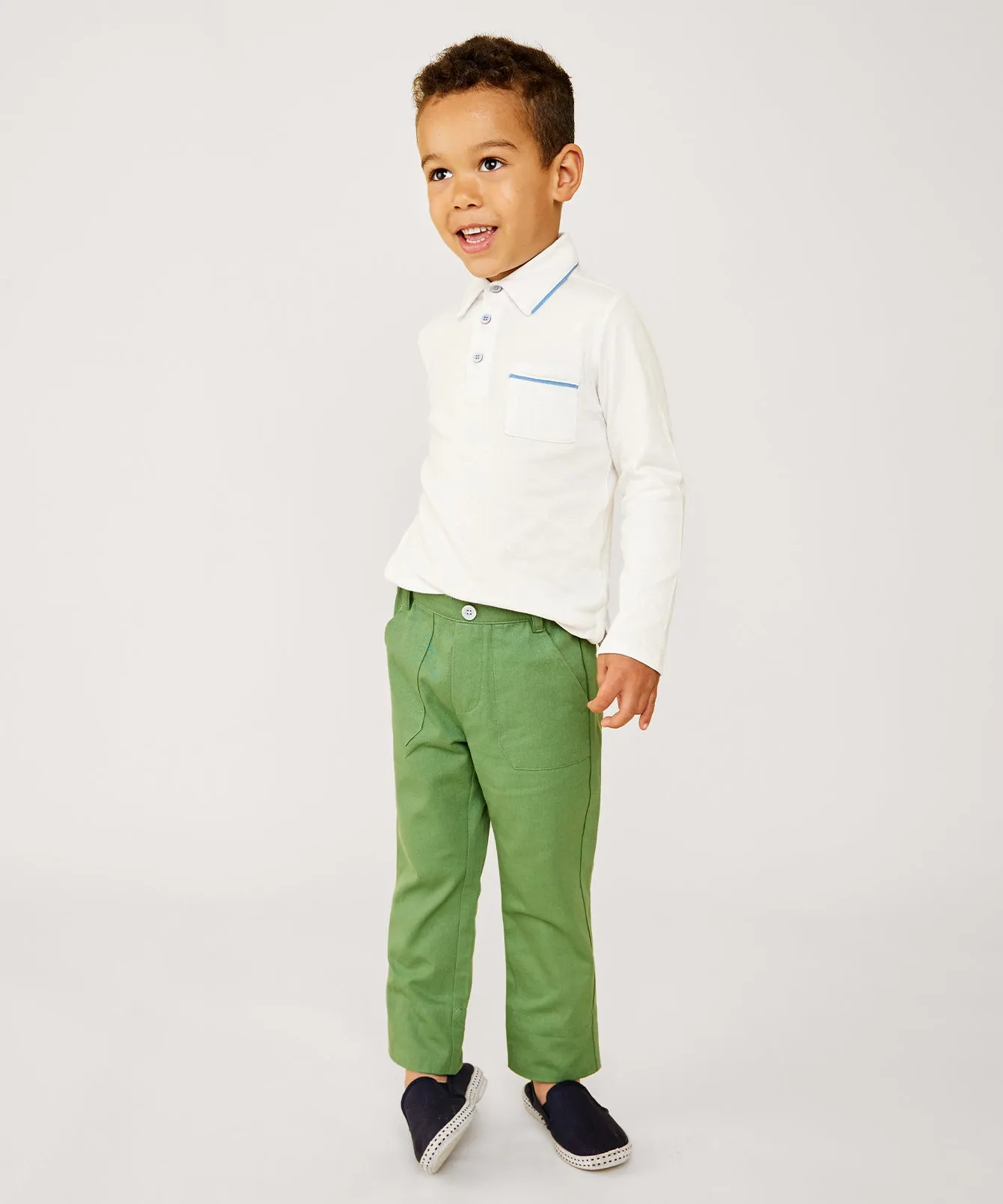 Parker Polo, Blue Piping