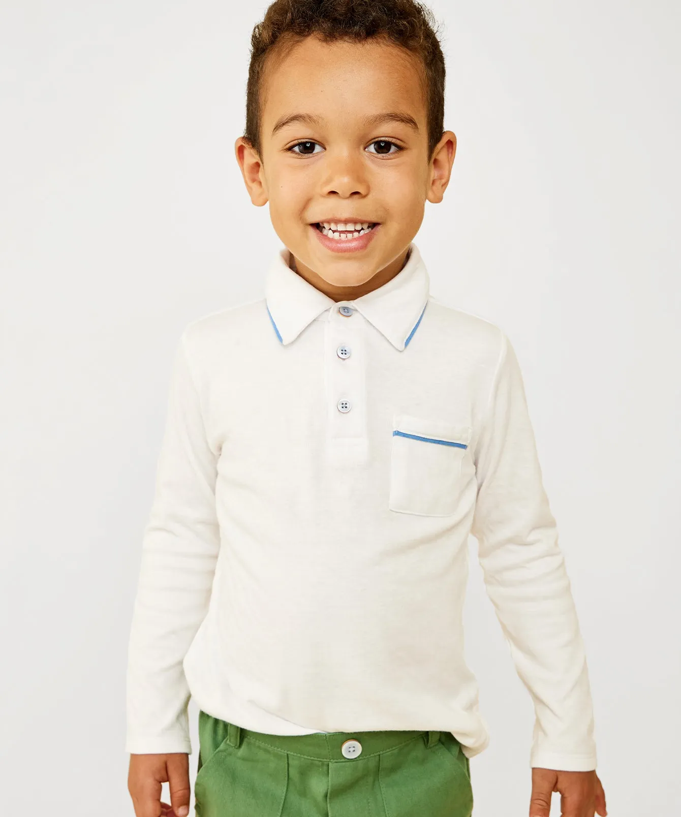 Parker Polo, Blue Piping