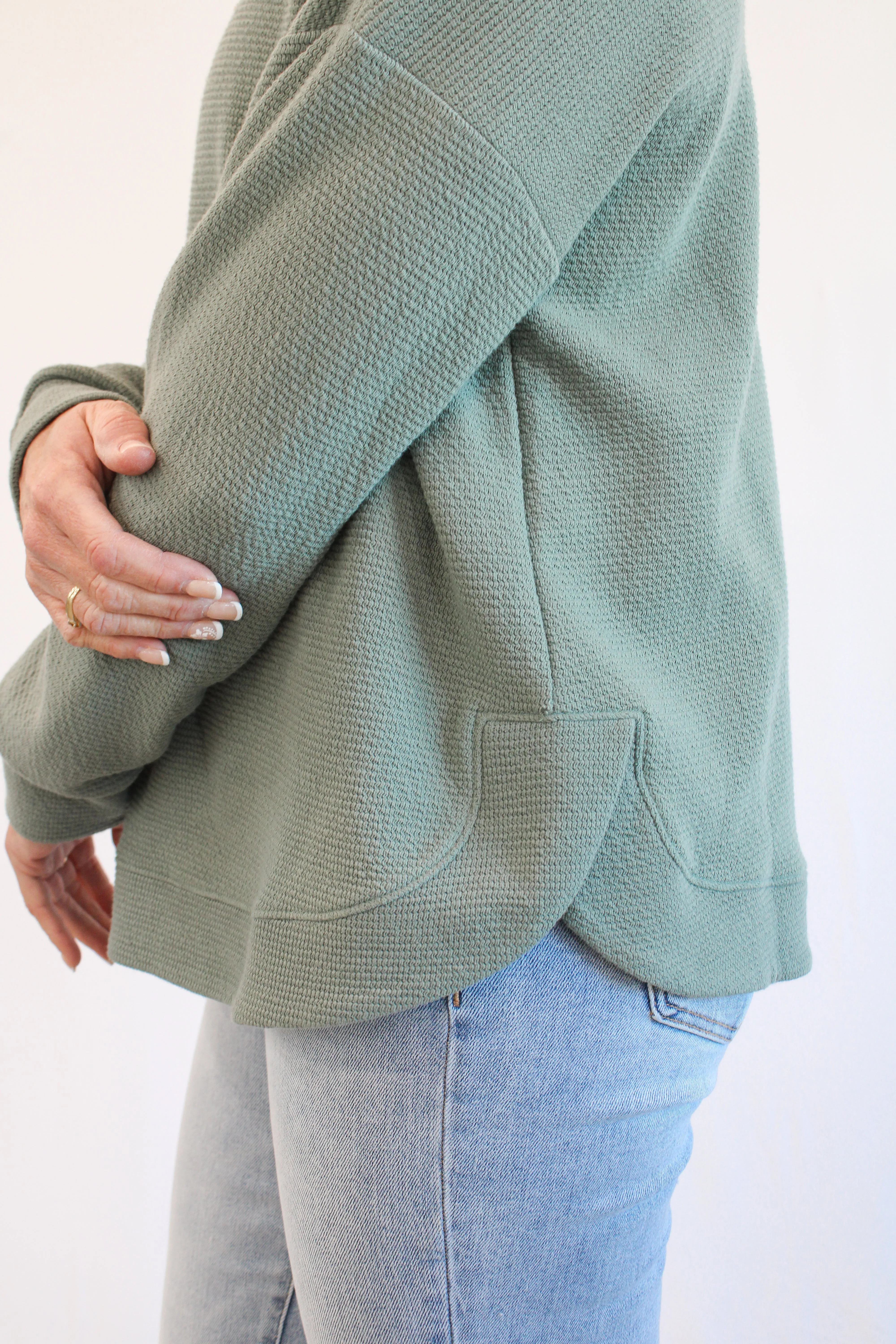 PARSON RIBBED LONG SLEEVE