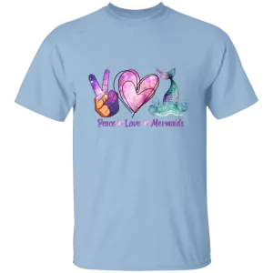 Peace Love Mermaids T-Shirt