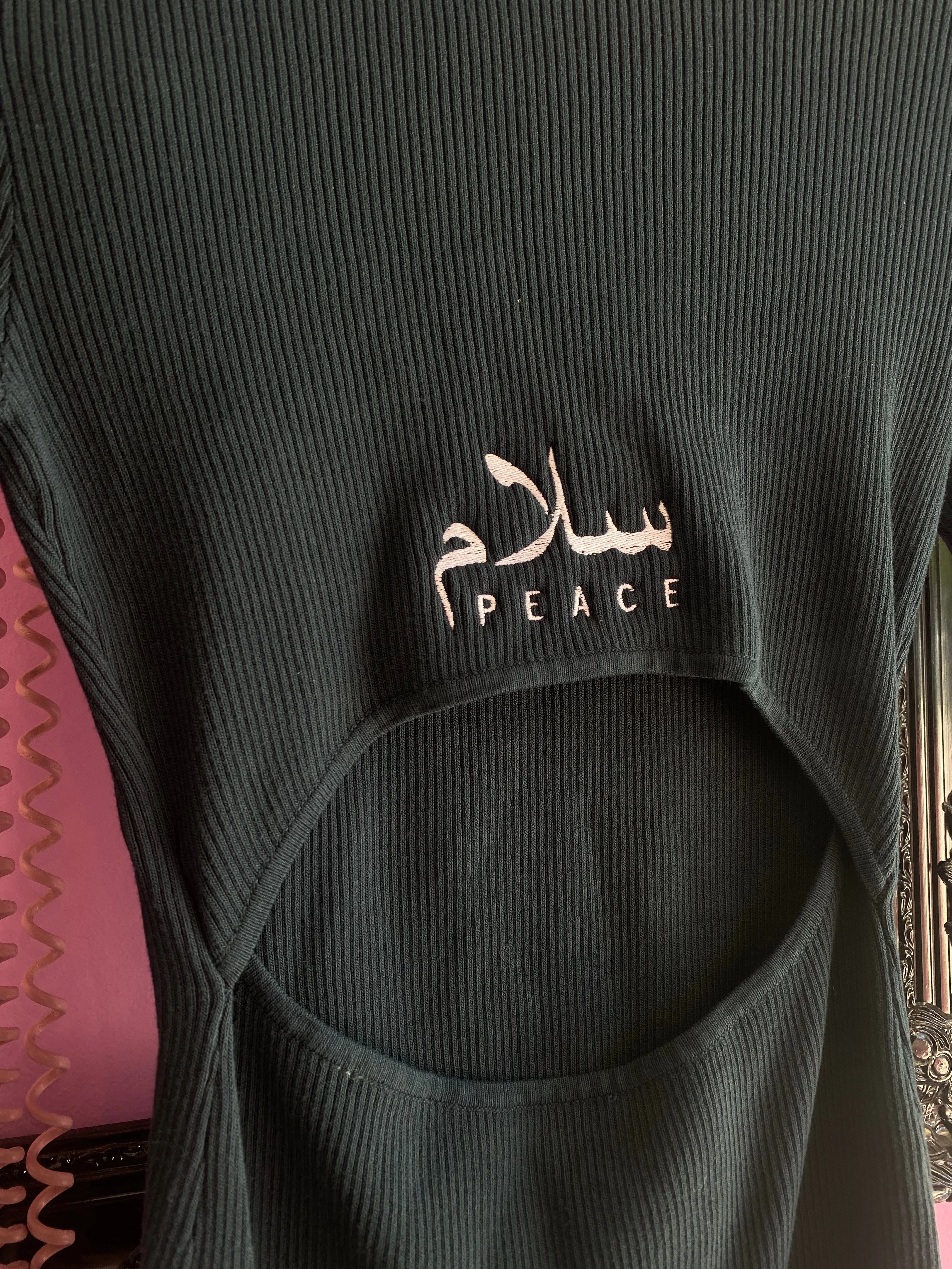 Peace Sweater Dress