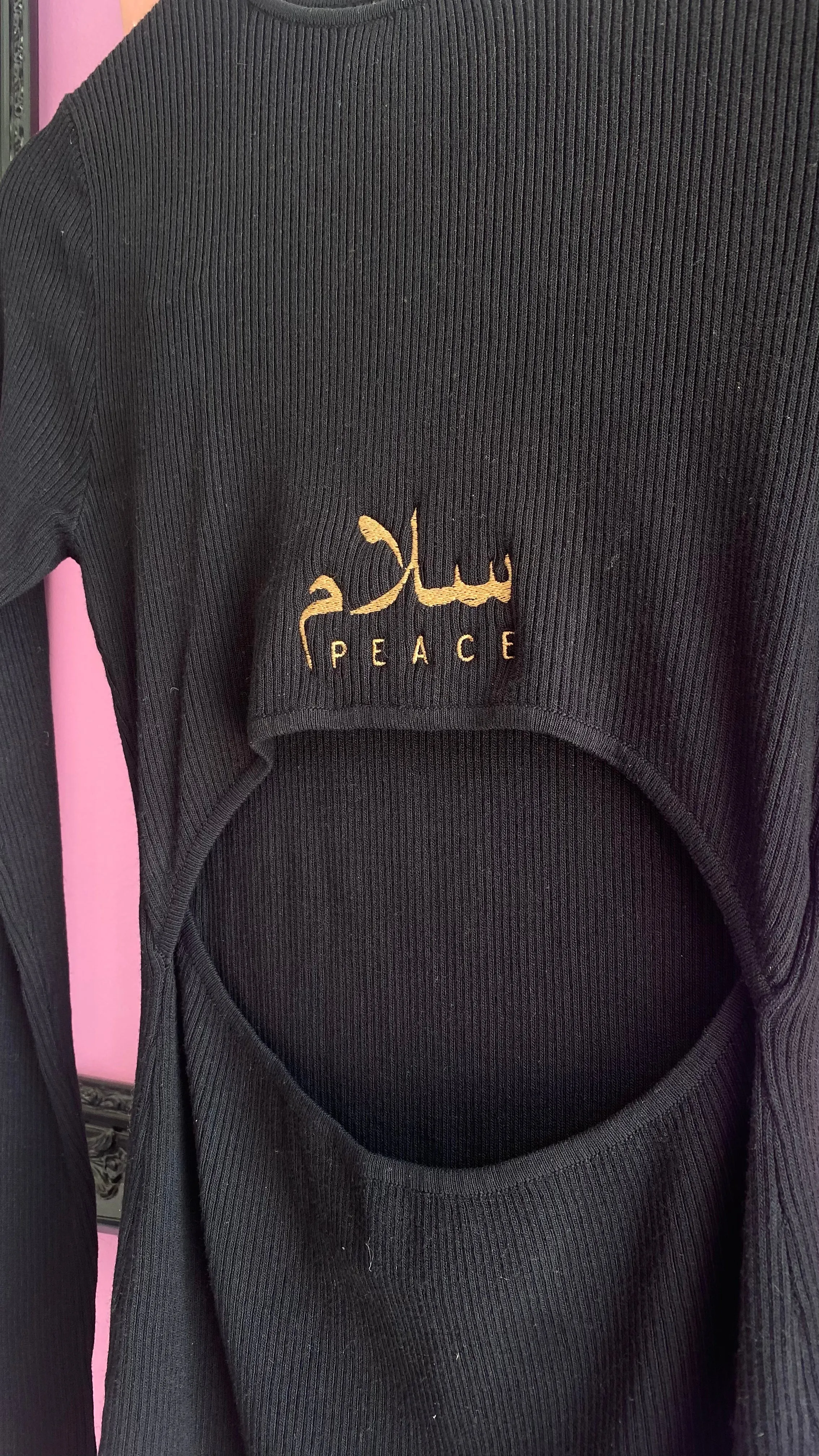 Peace Sweater Dress