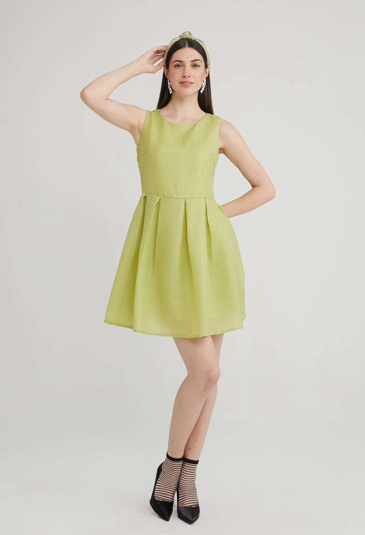 Pinafore A-Line Dress