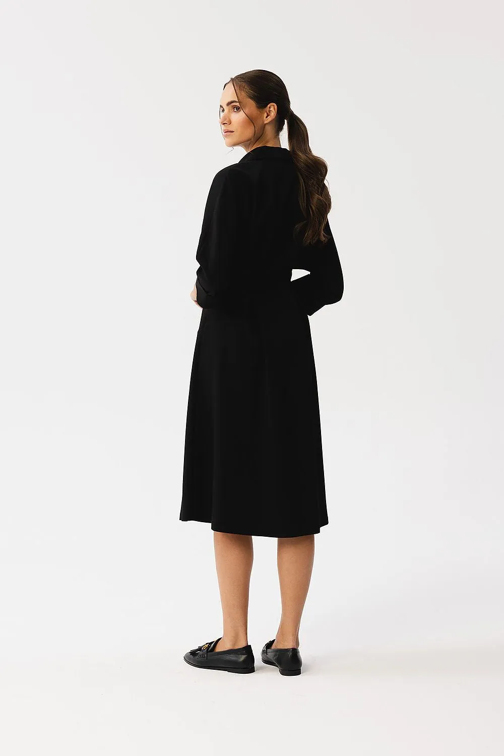 Pleated A-Line Elegance Dress