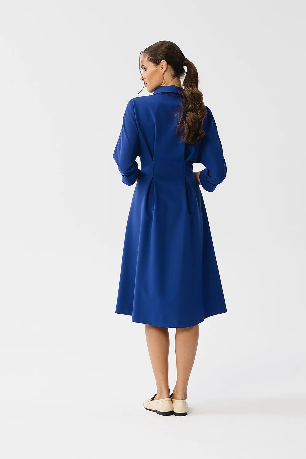 Pleated A-Line Elegance Dress