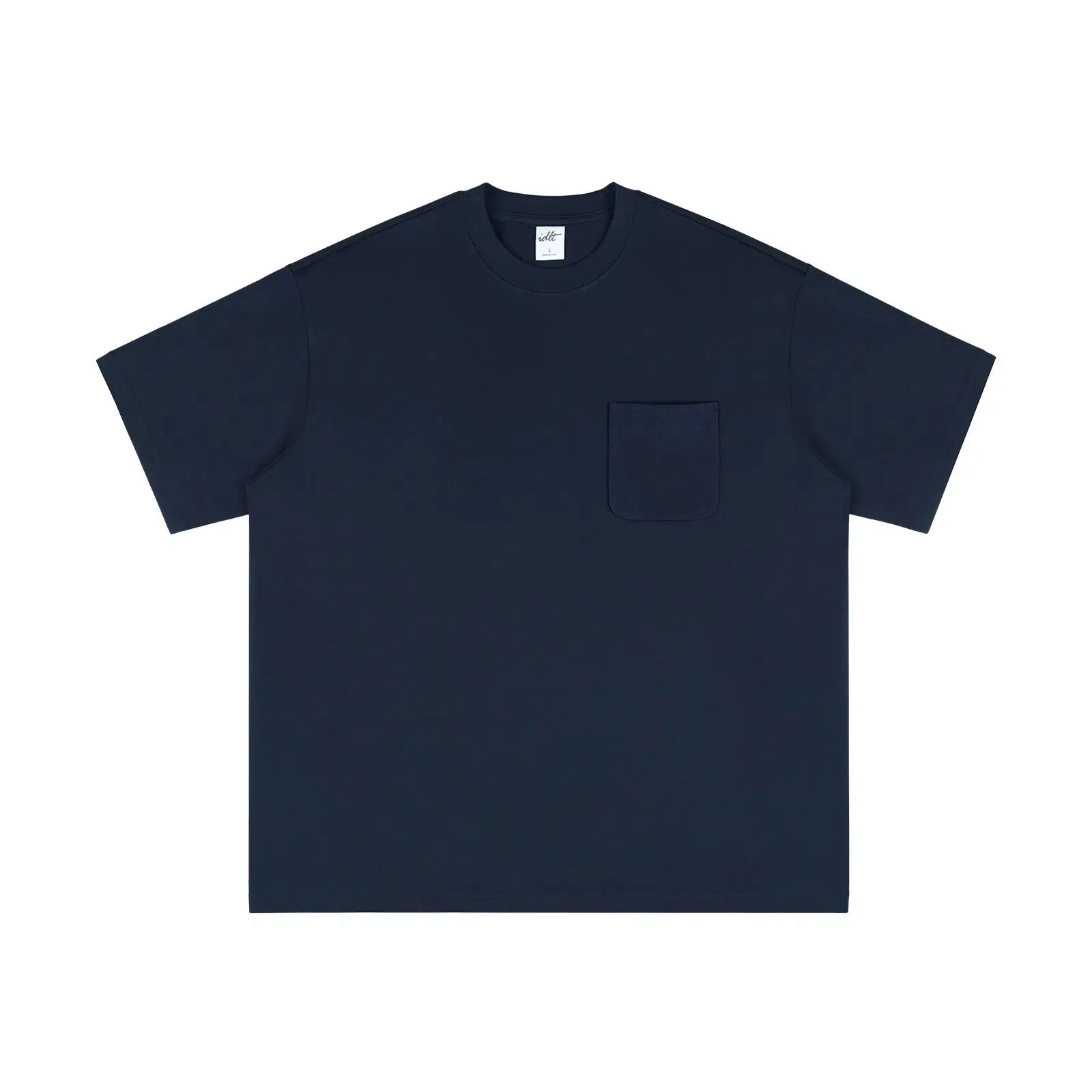 Pocket Crew Neck Pullovers