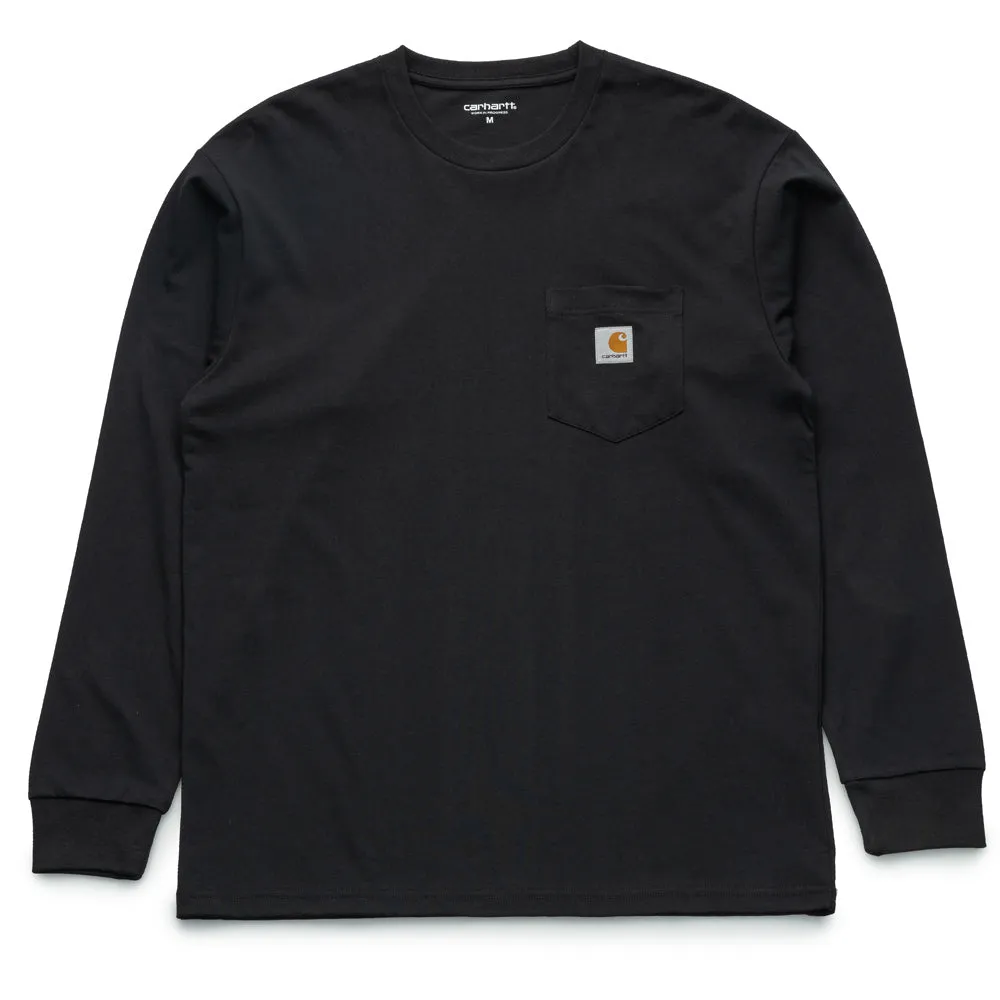 Pocket Loose L/S Tee | Black