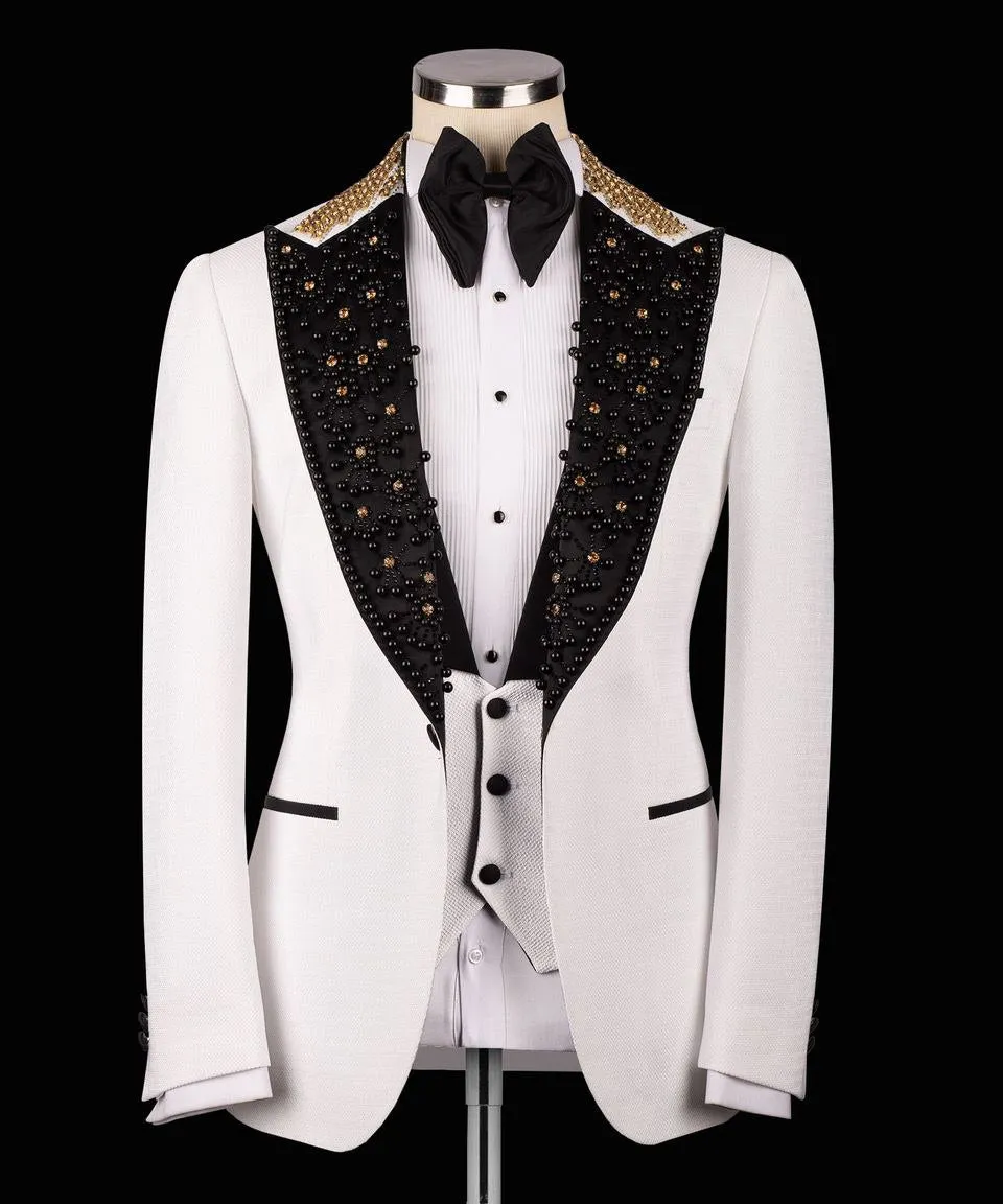 Premium Quality Luxury Three Piece Suit - Preorder/ Layaway Option available