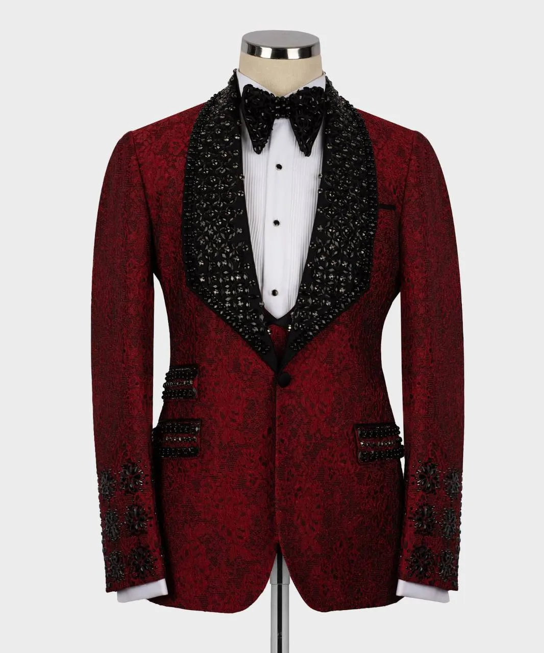Premium Quality Luxury Three Piece Suit - Preorder/ Layaway Option available