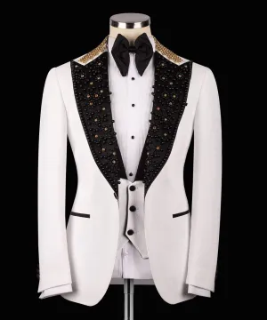 Premium Quality Luxury Three Piece Suit - Preorder/ Layaway Option available