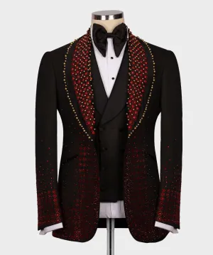Premium Quality Luxury Three Piece Suit - Preorder/ Layaway Option available