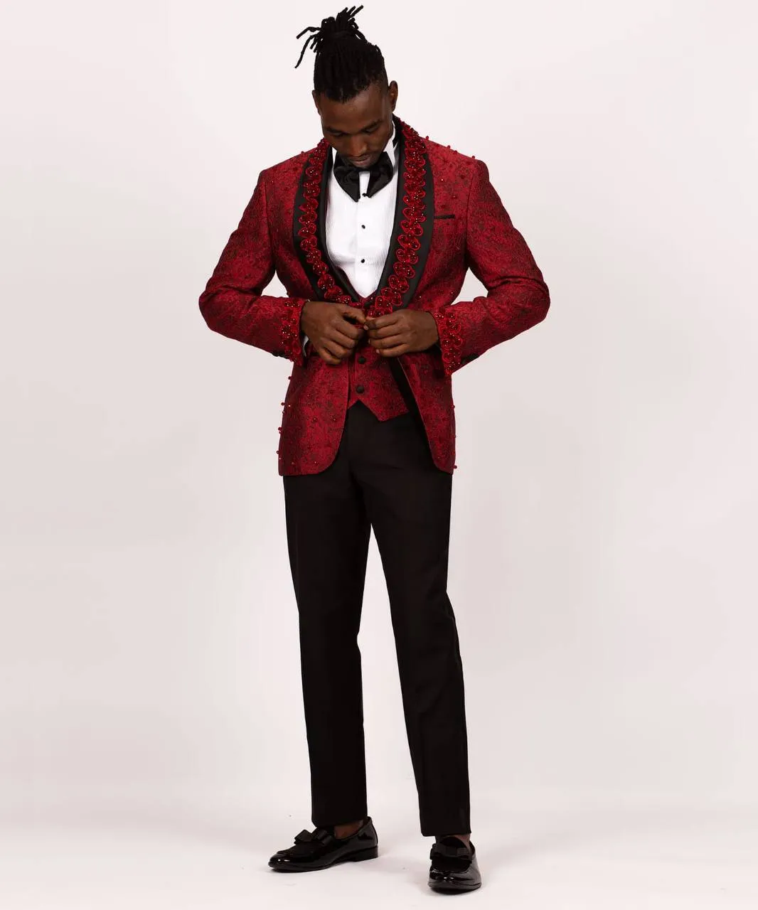 Premium Quality Luxury Three Piece Suit - Preorder/ Layaway Option available