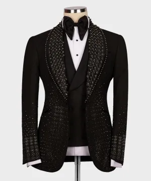 Premium Quality Luxury Three Piece Suit - Preorder/ Layaway Option available