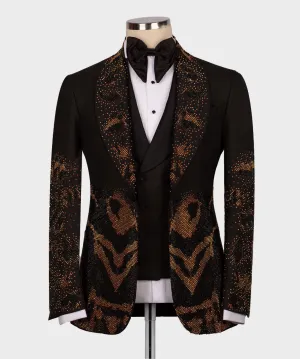Premium Quality Luxury Three Piece Suit - Preorder/ Layaway Option available