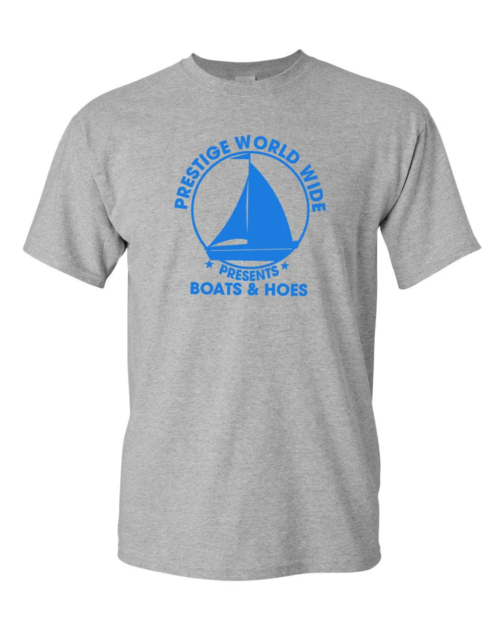Prestige Worldwide T-Shirt Funny Boats and H*es Graphic Humor Tee