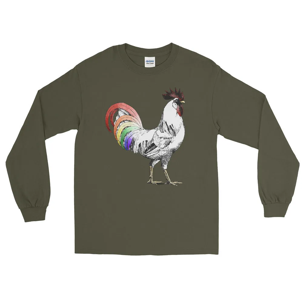 Pride Rooster Long Sleeve Shirt