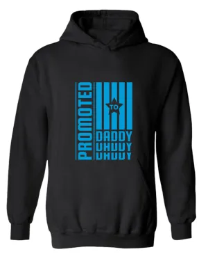Promoted to daddy hoodie, father's day gift hoodie