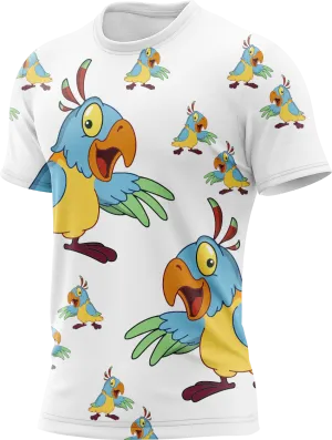 Psycho Parrot Rash Shirt Short Sleeve