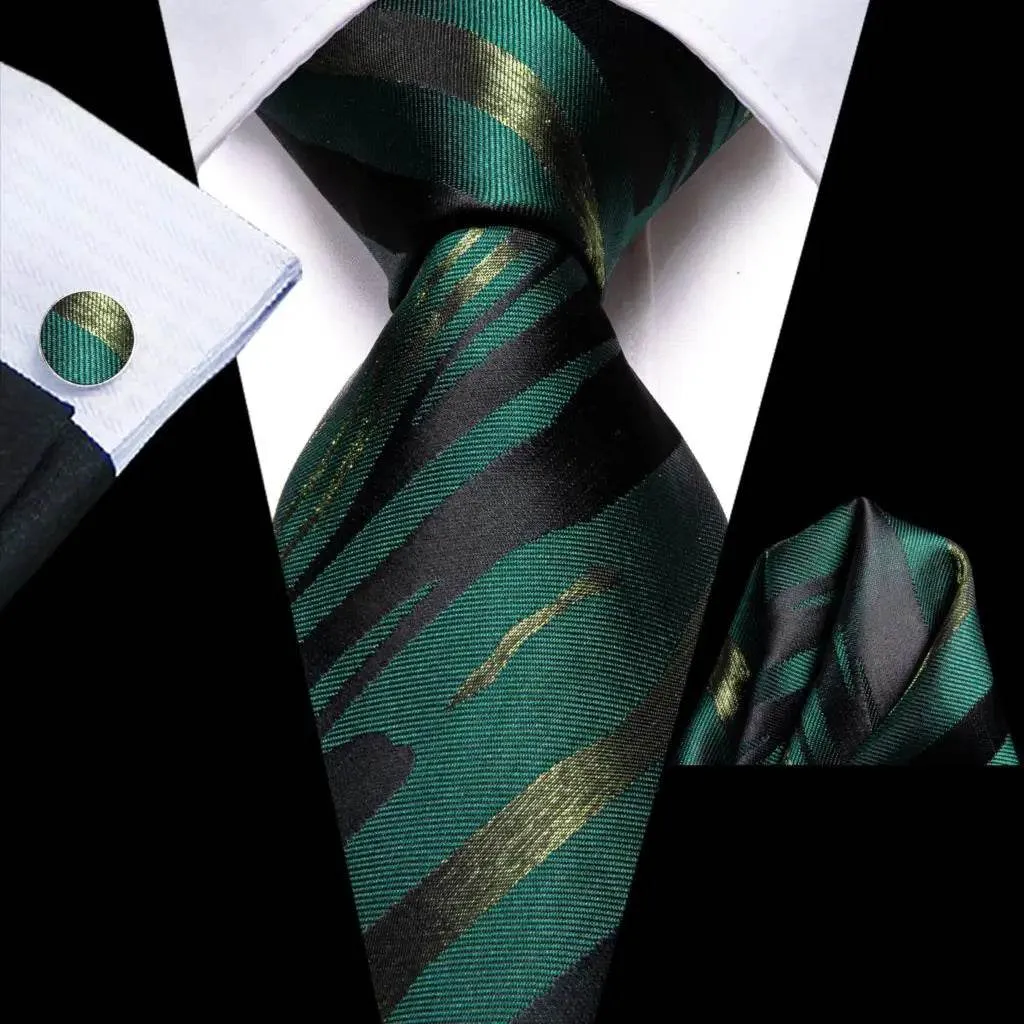 Purple Paisley Silk Tie Set for Men
